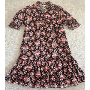 Vintage T&L Muumuu Factory Hawaii Dress Hawaiian Floral Made In Hawaii